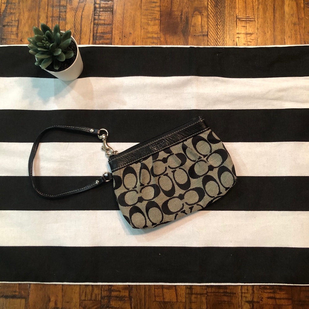 Coach wristlet